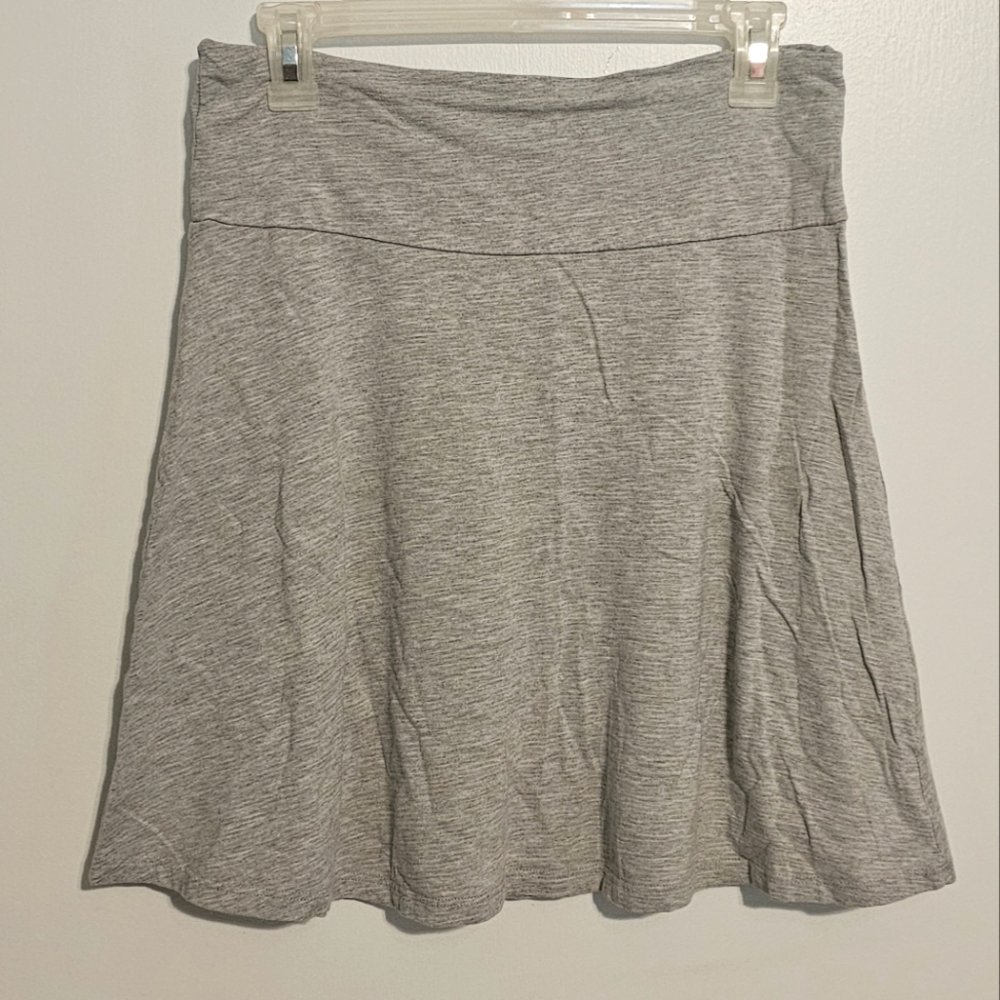 Toad&Co Heather Gray Chaka Skirt